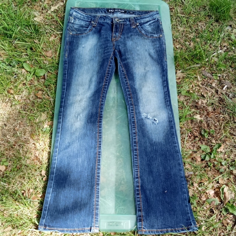 P2P Faded Bootcut Jeans